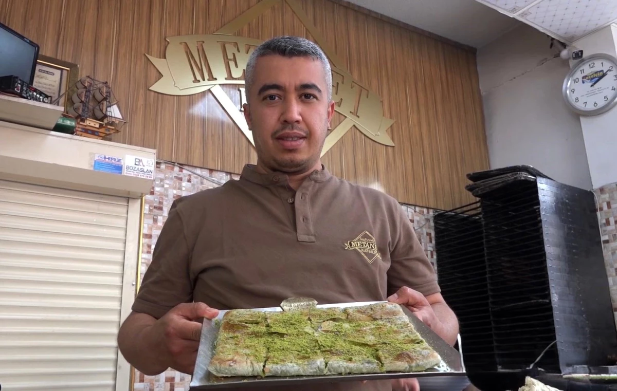 Gaziantep’in tescilli lezzeti katmer, en çok tüketilen tatlılar arasında
